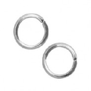 Stainless steel Jumpring 4mm Antique silver